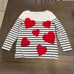 Talbots Long Sleeve Shirt with Red Hearts medium
Petite MP